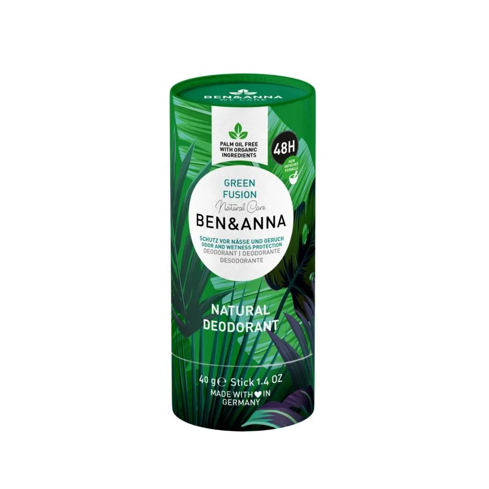 Ben & Anna Deodorante solido (40 g) - Tè verde