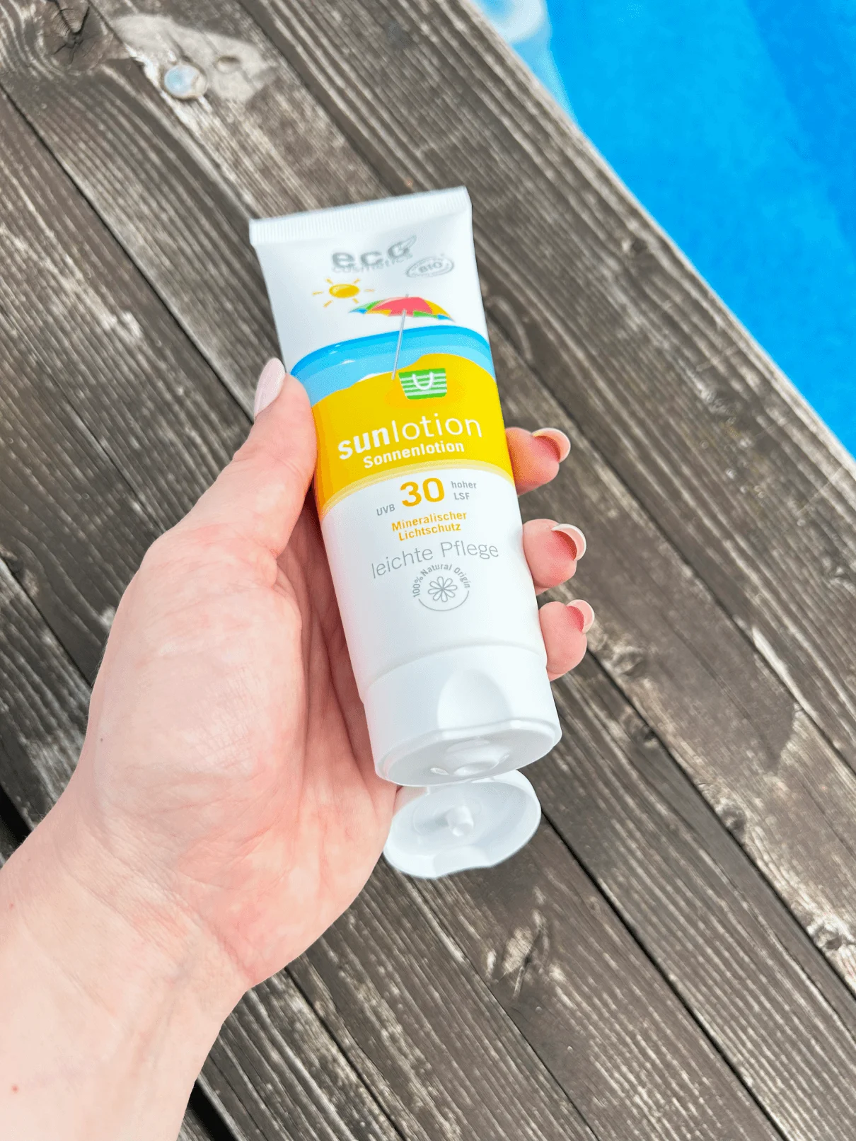 Eco Cosmetics Latte solare SPF 30 BIO (125 ml) - con ossido di zinco