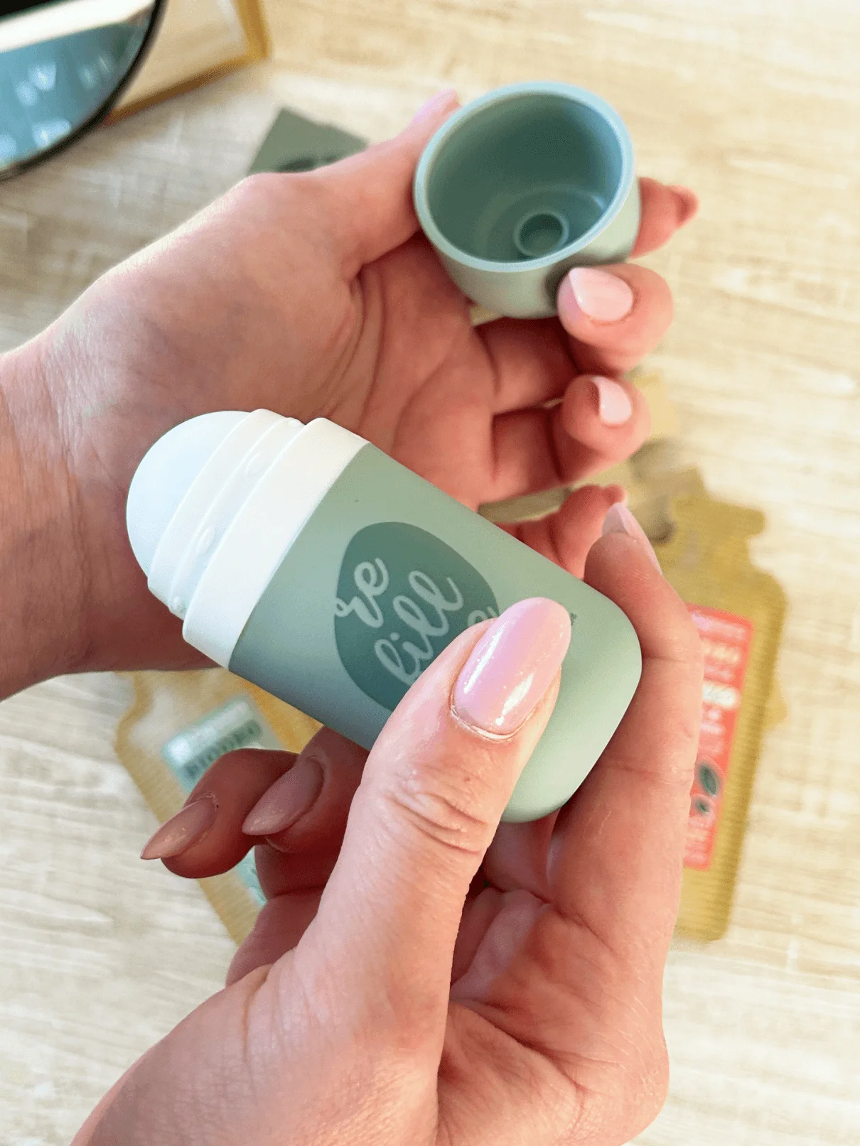laSaponaria Applicatore per deodorante roll-on - ricaricabile - soluzione sostenibile