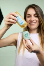laSaponaria Ricarica per deodorante roll-on Grace - senza profumo BIO (40 ml) - per pelli sensibili