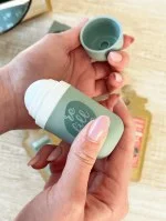 laSaponaria Ricarica per deodorante roll-on Sunrise - Mango & Pompelmo BIO (40 ml) - fragranza tropicale