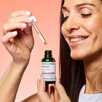 laSaponaria Siero viso - Bakuchiol BIO (30 ml) - per un aspetto giovanile della pelle