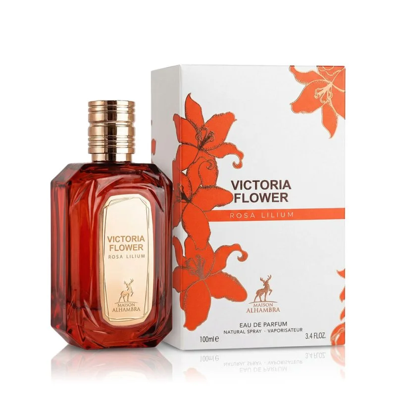 Victoria Flower Rosa Lilium eau de parfum da donna 100 ml