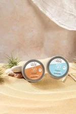 Officina Naturae Crema solare per bambini e pelli sensibili SPF 50 in barattolo di latta (75 ml) - senza profumazione