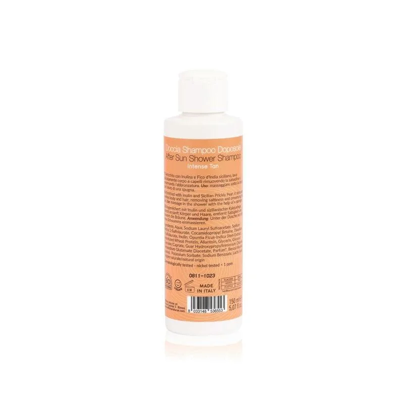 Officina Naturae Gel doccia e shampoo doposole (150 ml) - con profumo di vaniglia e cocco