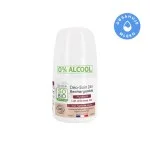 SO’BiO étic Deodorante roll-on idratante 24h al latte d'asina - ricaricabile BIO (50 ml) - anche per pelli sensibili