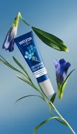 Weleda Crema liftante per il contorno occhi e labbra Genziana blu e Viola alpina