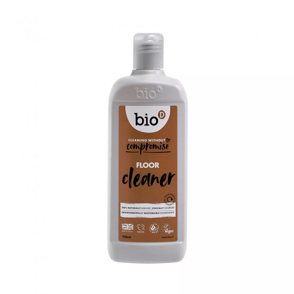 Bio-D Detergente per pavimenti e parquet con olio di lino (750 ml)