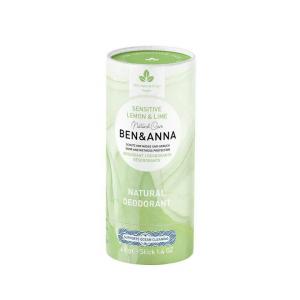 Deodorante solido Sensitive (40 g) - Limone e Lime - senza bicarbonato di sodio