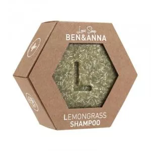 Ben & Anna Shampoo solido per capelli secchi e stressati - Lemongrass (60 g)