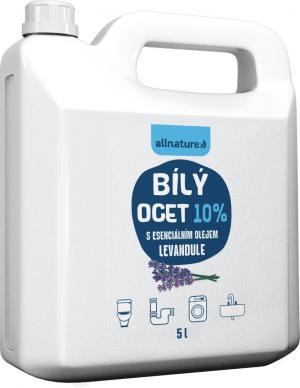 Allnature Aceto bianco 10% al profumo di lavanda 5000 ml