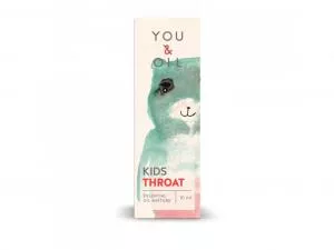 You & Oil Miscela bioattiva per bambini - Mal di gola (10 ml)
