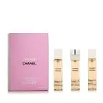 Chanel Chance EDT ricarica 2 x 20 ml + EDT ricarica con vaporizzatore 20 ml Donna