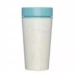 Circular Cup (340 ml) - crema/turchese - da bicchieri di carta usa e getta