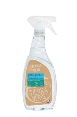 Tierra Verde Detergente per il bagno con olio essenziale di menta BIO