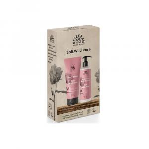 Set regalo gel doccia e lozione corpo rosa selvatica