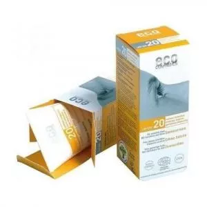 Eco Cosmetics Protezione solare SPF 20 BIO (75 ml) - 100% naturale, con filtri minerali
