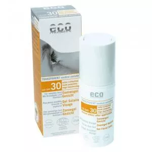 Eco Cosmetics Protezione solare Gel Viso Trasparente SPF 30 (30 ml)