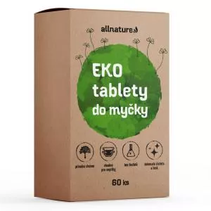 Allnature Compresse per lavastoviglie ECO 60 compresse