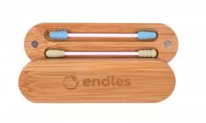 Endles by Econea Bastoncini riutilizzabili per orecchie e trucco (2 pezzi) - lavabili e zero rifiuti
