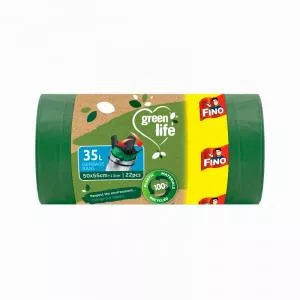 FINO Sacchetti per rifiuti Green Life Easy pack 25 μm - 35 l (22 pz)