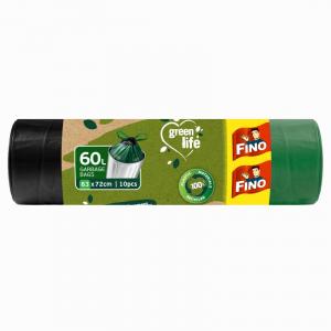 Sacchetti per rifiuti a scomparsa Green Life - 60 l (10 pz)