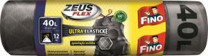 Zeus FLEX 32 μm sacchi per rifiuti a scomparsa - 40 l (12 pz.)