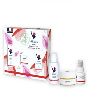 Set erotico Care & Pleasure - Ritual Pleasure & Care BIO - lubrificante, gel orgasmico e balsamo per la vulva