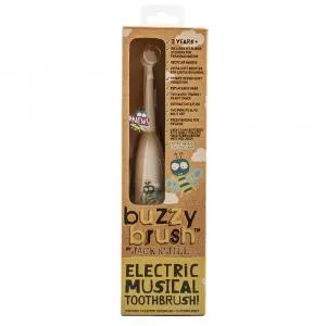 Jack n Jill Spazzolino elettrico per bambini con melodia Buzzy Brush - interattivo con 3 tipi di melodie