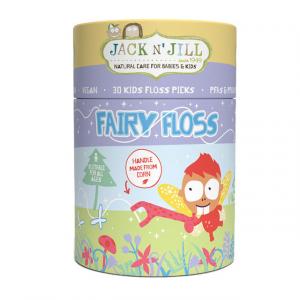 Filo interdentale per bambini Fairy Floss (30 pezzi) - con manico a forma di giraffa