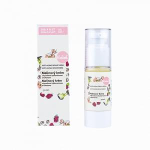 Raspberry Day Cream per pelli mature 40 (30 ml) - con vitamina e e caffeina