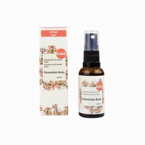 Acqua di fiori con spray - Damask Rose BIO (30 ml) - uso universale