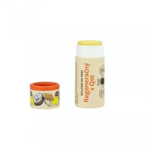 Kvitok Balsamo labbra rigenerante con Q10 (8 ml) - con olio di prugna
