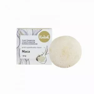 Kvitok Shampoo rigido con balsamo Maca XXL (50 g) - stimola la crescita dei capelli