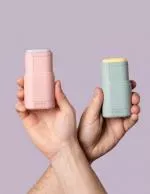 laSaponaria Applicatore di deodorante solido - ricaricabile Rosa - in colori eleganti