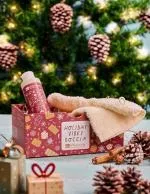 laSaponaria Confezione regalo Holiday Vibes: gel doccia e guanti esfolianti