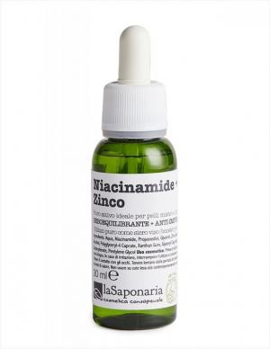 Siero per il viso - Niacinamide (vitamina B3) Zinco (30 ml)