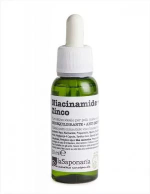 laSaponaria Siero per il viso - Niacinamide (vitamina B3) Zinco (30 ml)