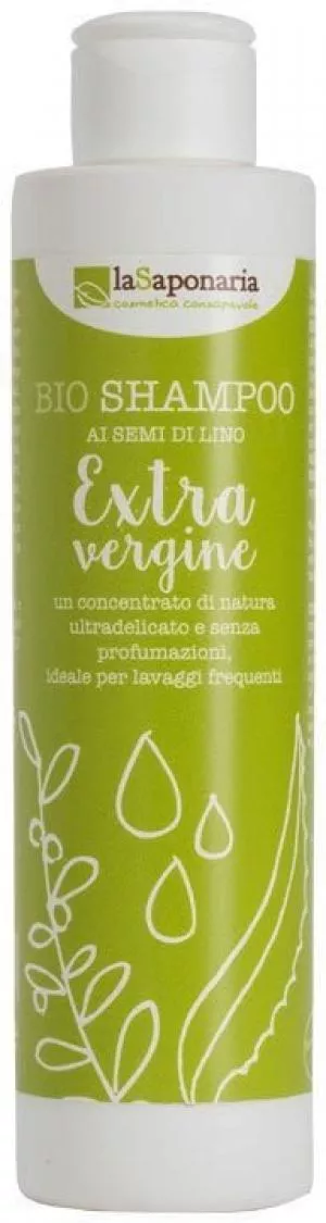 laSaponaria Shampoo con olio extravergine di oliva BIO (200 ml)