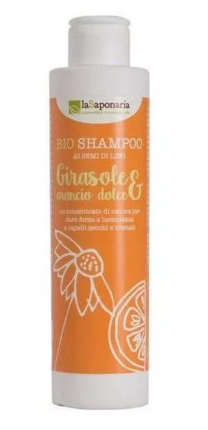 laSaponaria Shampoo con girasole e arancia dolce Maxi (1 l)