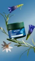 Weleda Crema giorno liftante Genziana blu e amamelide alpina