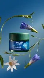 Weleda Crema notte liftante Genziana blu e amamelide alpina