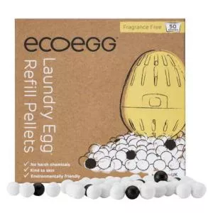 Ecoegg Cartuccia di uovo di lavaggio - 50 lavaggi Senza profumo
