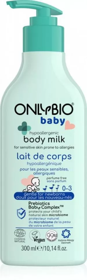 OnlyBio Lozione corpo ipoallergenica per bambini (300 ml)