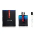 Prada Luna Rossa Ocean EDT ricaricabile 100 ml + EDT MINI 10 ml M