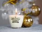 The Greatest Candle in the World Set - 1x candela (130 g) 2x ripieno - chiodi di garofano e cannella - si possono fare altre due candele a casa