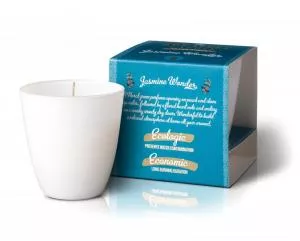The Greatest Candle in the World Candela profumata in vetro (130 g) - miracolo del gelsomino