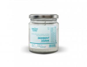 The Greatest Candle Candela a spreco zero in vetro (120 g) - miracolo del gelsomino - dura circa 30 ore