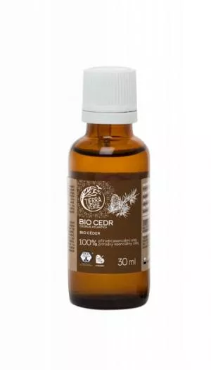 Tierra Verde Olio essenziale di cedro BIO (30 ml) - profumo maschile e calmante