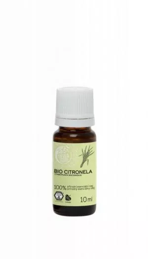 Tierra Verde Olio essenziale di citronella BIO (10 ml) - forte effetto repellente